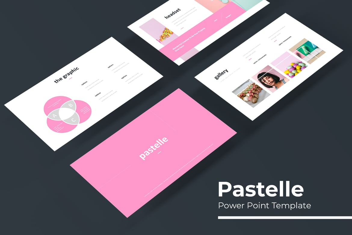 Template Presentasi PowerPoint Pastelle yang Menarik