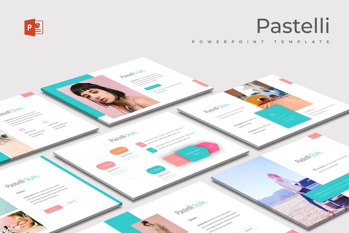 Pastelli - Template PowerPoint Serbaguna