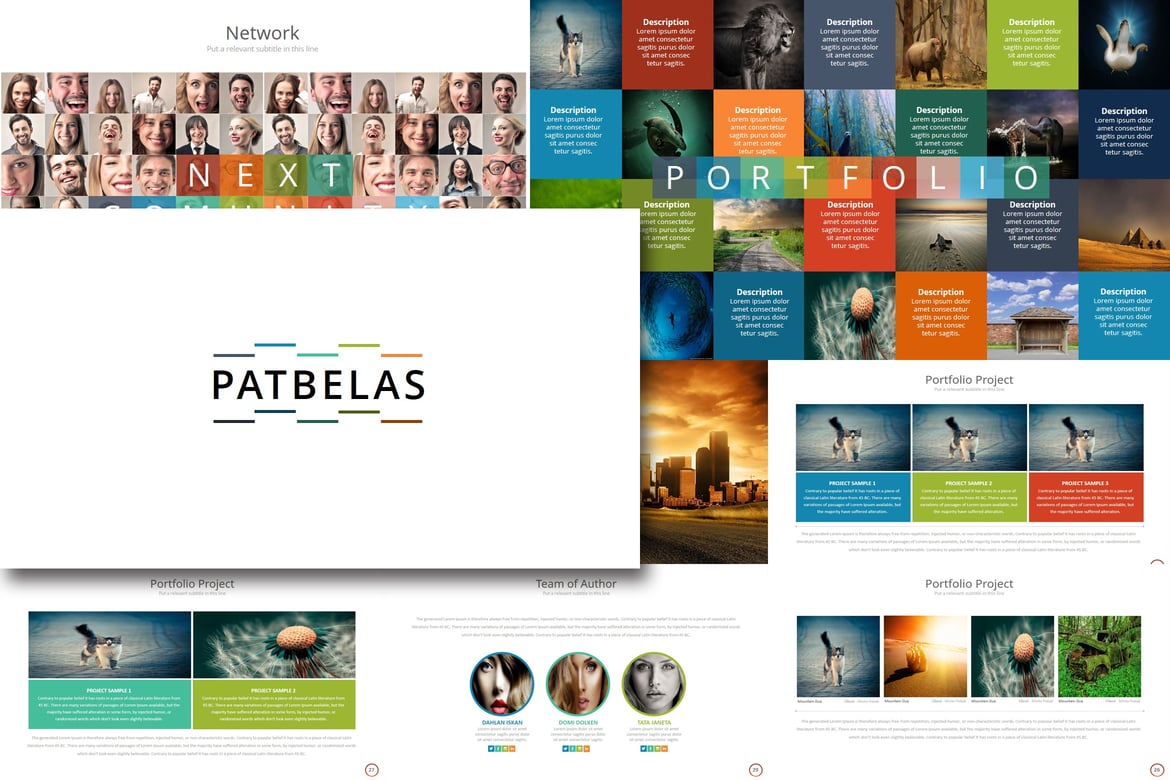 PatBelas - Template PowerPoint Kreatif untuk Presentasi Anda