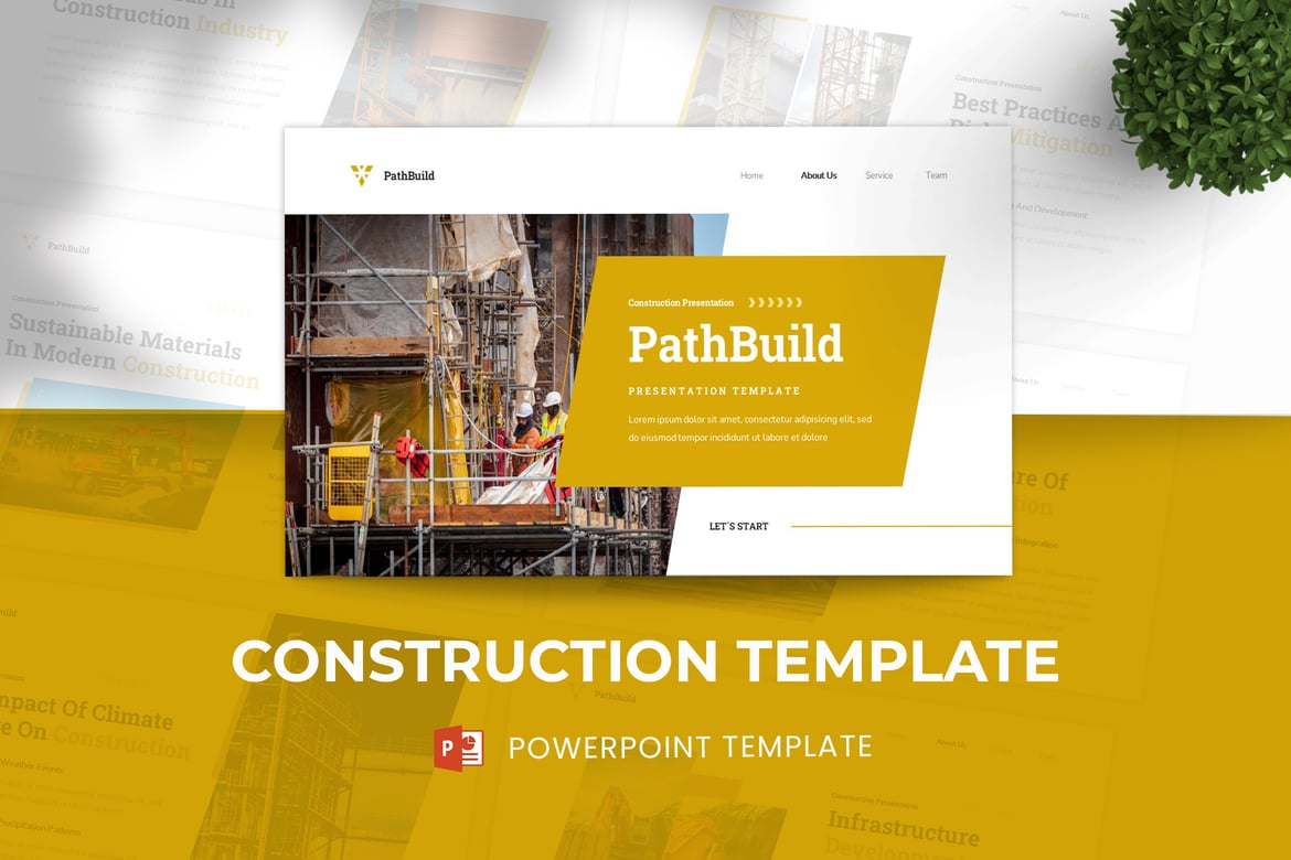 Template PowerPoint PathBuild - Solusi Presentasi Modern dan Fleksibel