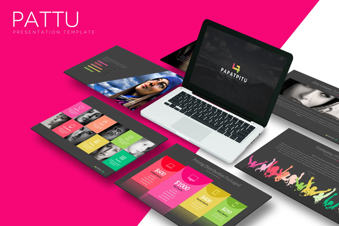 Template Presentasi Pattu - Solusi Kreatif untuk Setiap Kebutuhan