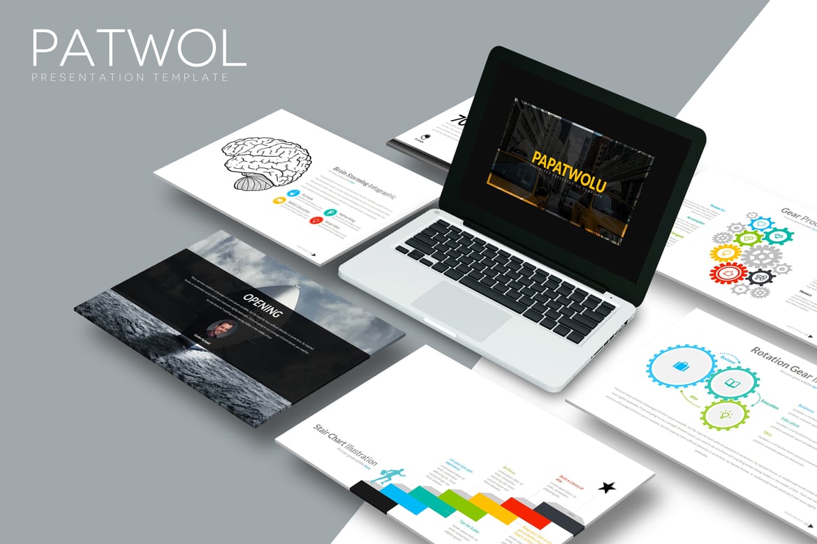 Patwol - Template PowerPoint Kreatif untuk Presentasi Menarik