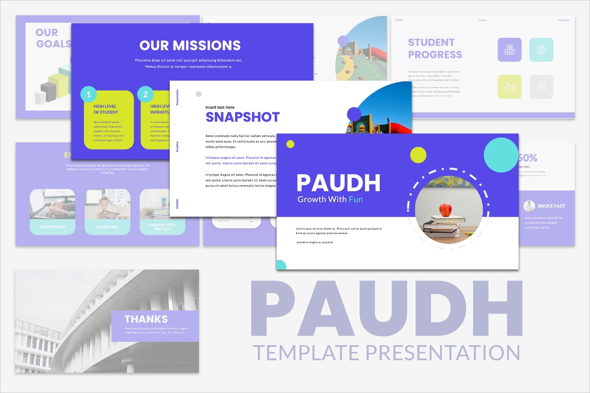 Template PowerPoint Paudh yang Menarik dan Profesional