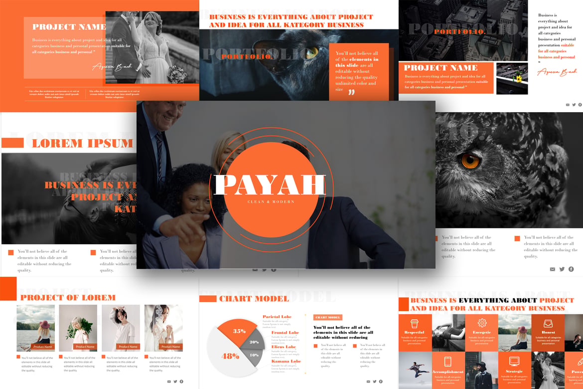 Template Powerpoint Payah - Solusi Presentasi Kreatif Anda