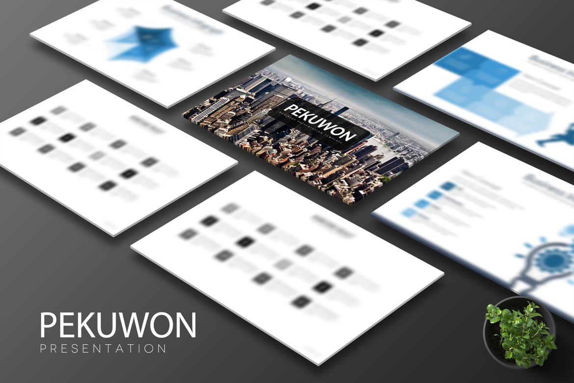 Template PowerPoint Pekuwon: Presentasi Menarik dan Profesional