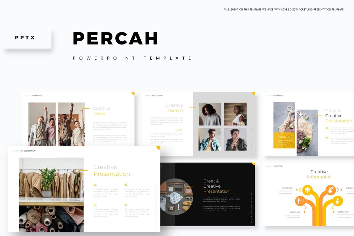 Percah - Template PowerPoint Serbaguna dan Menarik