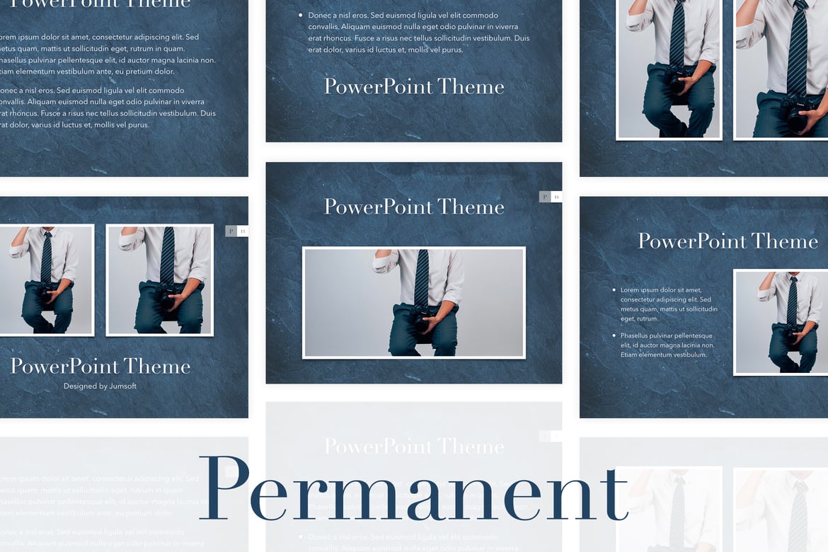 Template PowerPoint Profesional dan Permanen
