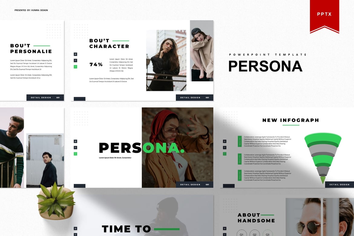 Template Presentasi Persona | Template PowerPoint Menarik untuk Semua Kebutuhan