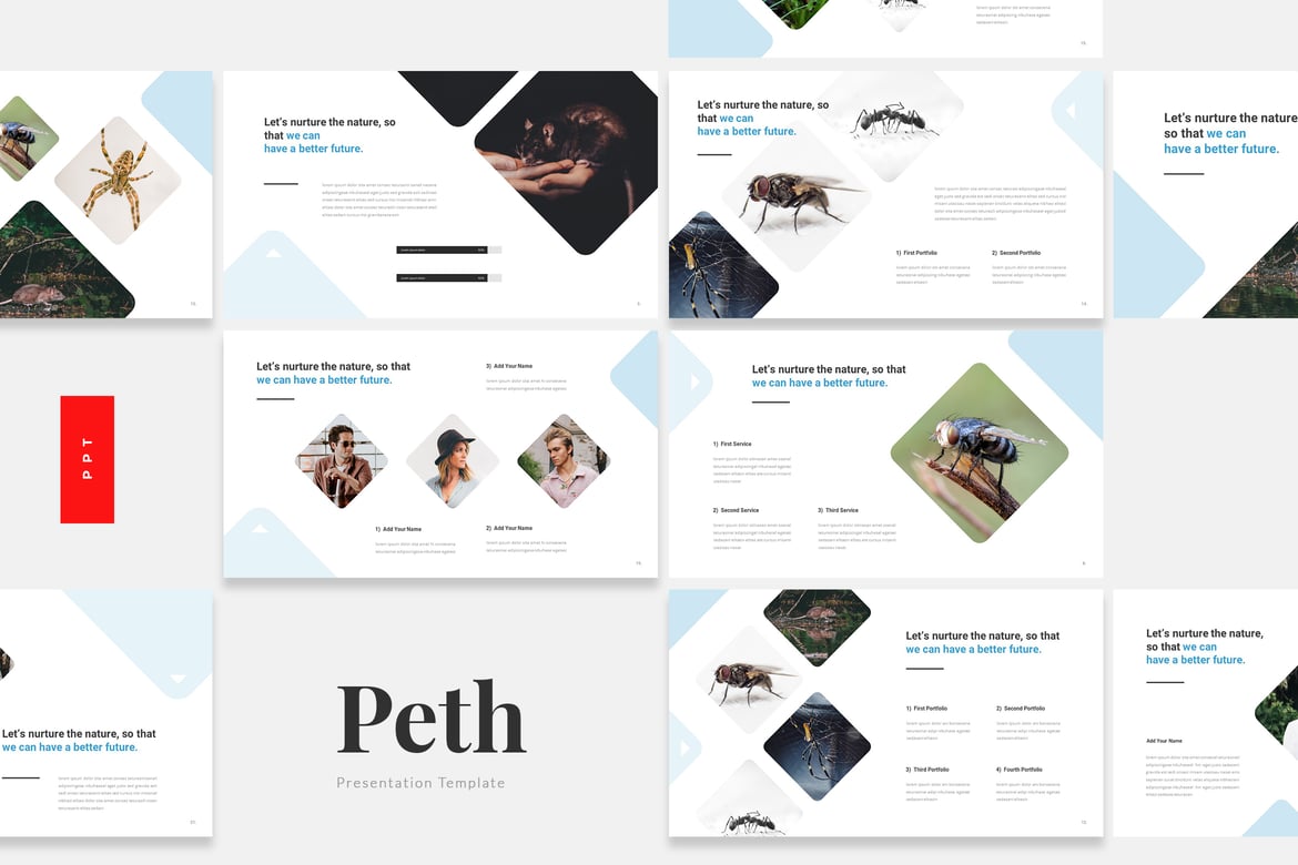 Template Powerpoint Peth - Solusi Presentasi untuk Pengendalian Hama