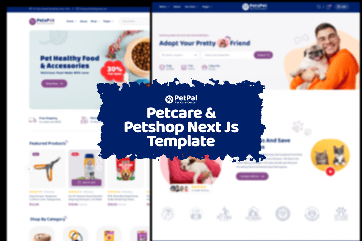 Template Website Petpal - Solusi Cerdas untuk Toko dan Perawatan Hewan Peliharaan