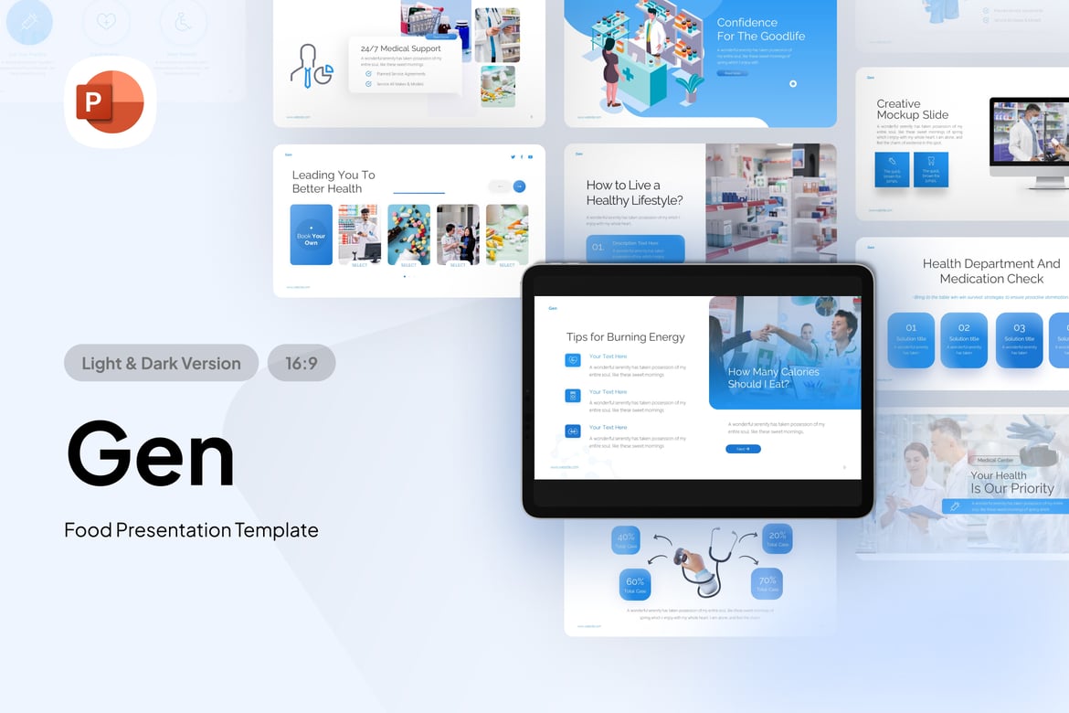 Template Presentasi Laboratorium Farmasi - PowerPoint Menarik