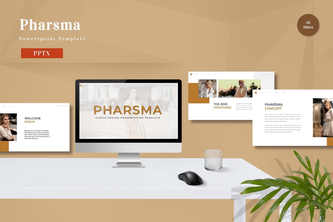 Pharsma - Template Powerpoint Profesional