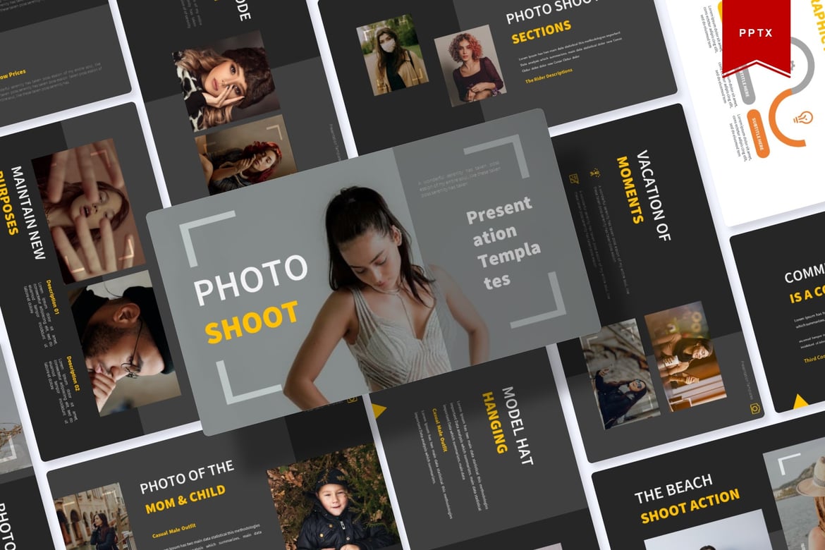 Template Presentasi Photo Shoot yang Menarik untuk Semua Kebutuhan