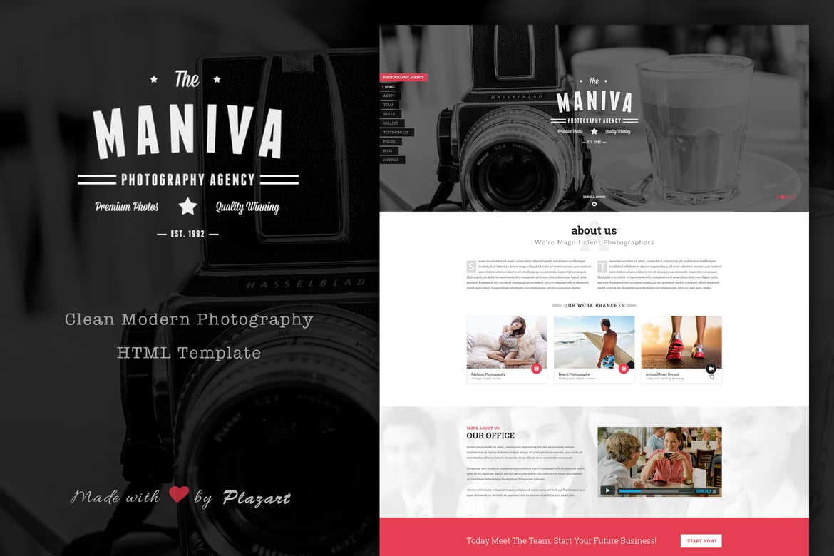 Template Website Fotografi - Solusi Kreatif untuk Menampilkan Karya Anda