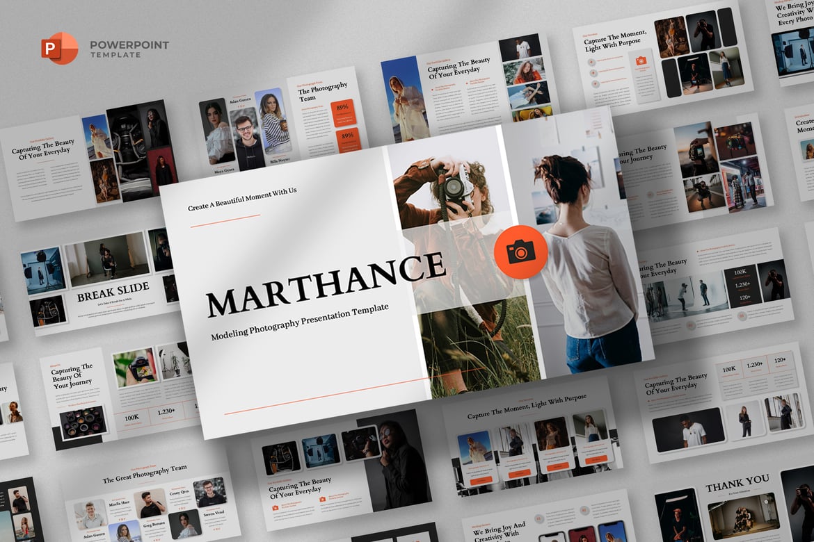 Template Powerpoint Fotografi yang Menarik dan Profesional