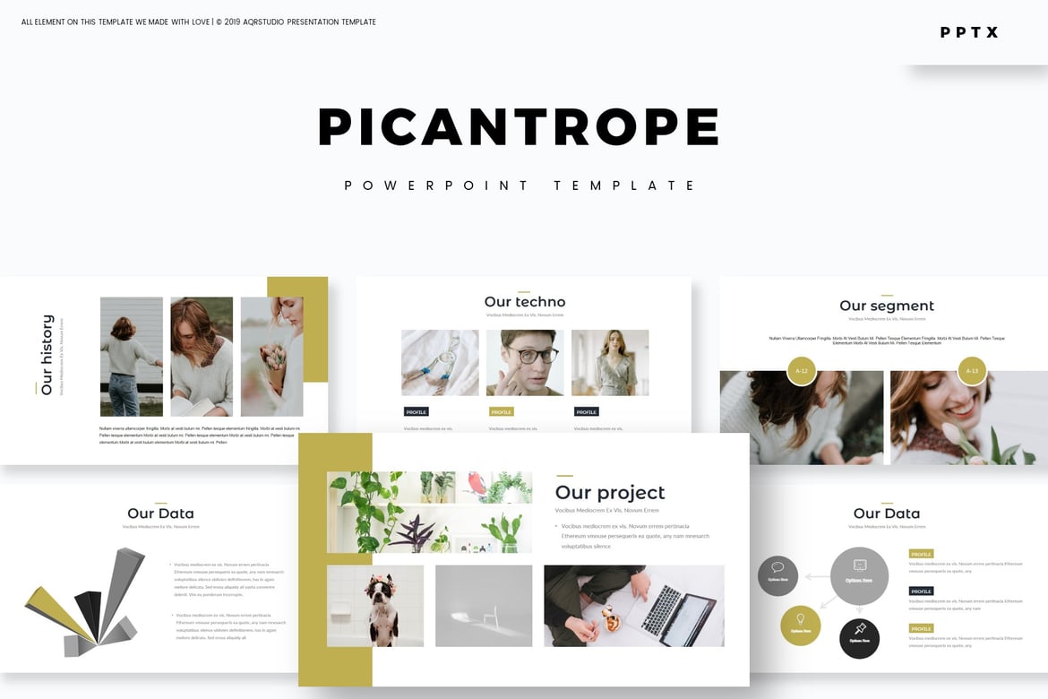 Template Powerpoint Picantrope - Solusi Presentasi Kreatif Anda