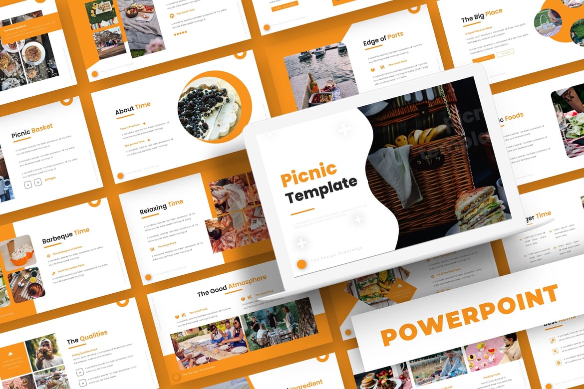 Template Powerpoint Picnic - Solusi Presentasi Menarik dan Multifungsi