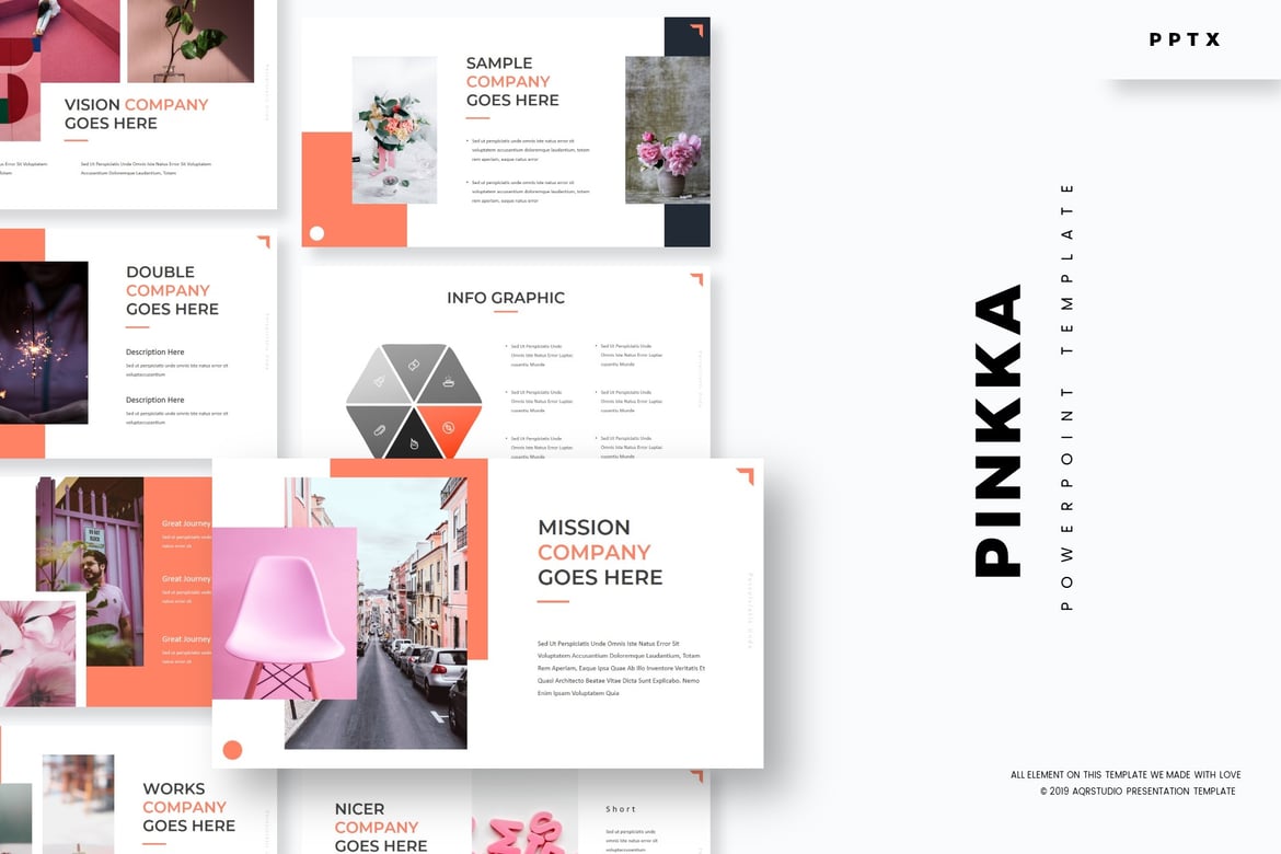 Template Powerpoint Pinkka - Solusi Presentasi Menarik