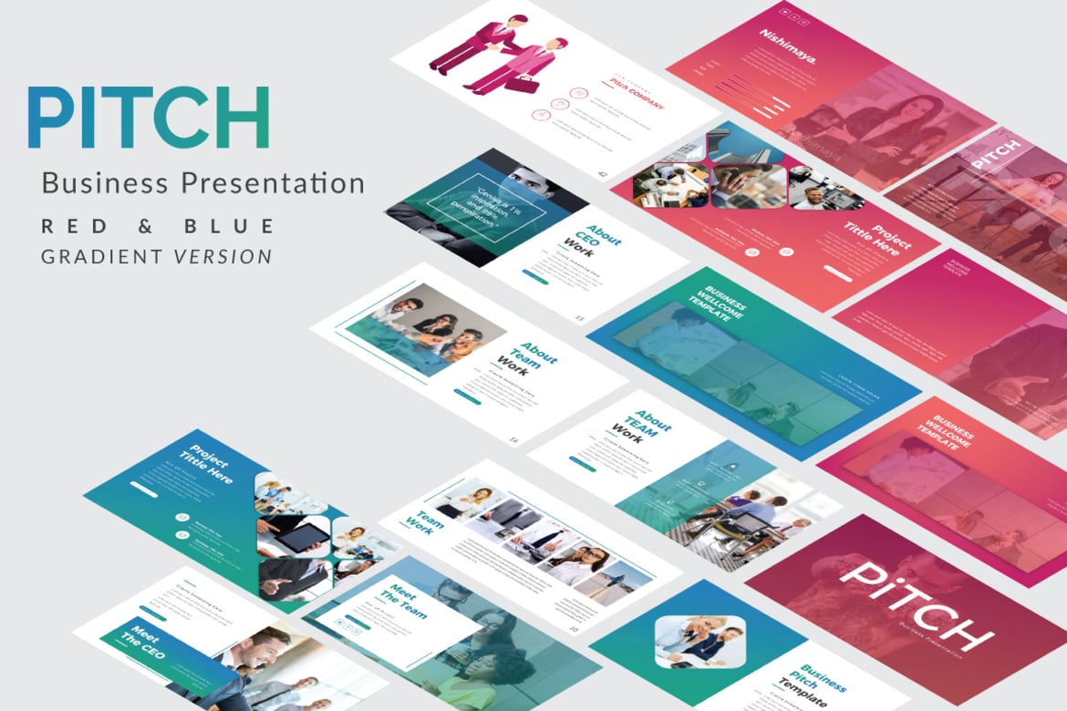 Template Presentasi Powerpoint Bisnis yang Menarik