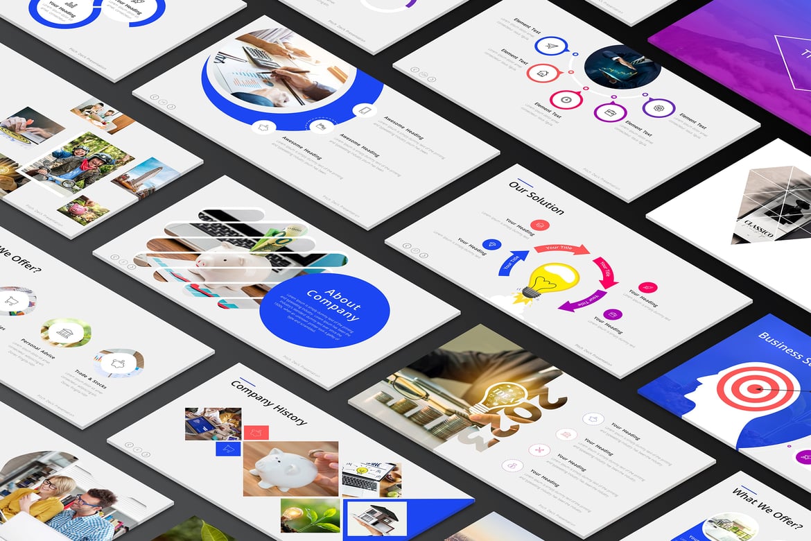 Template Presentasi Bisnis - Pitch Deck yang Efektif dan Menarik