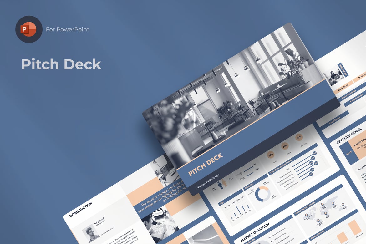 Template Presentasi Pitch Deck yang Menarik dan Profesional