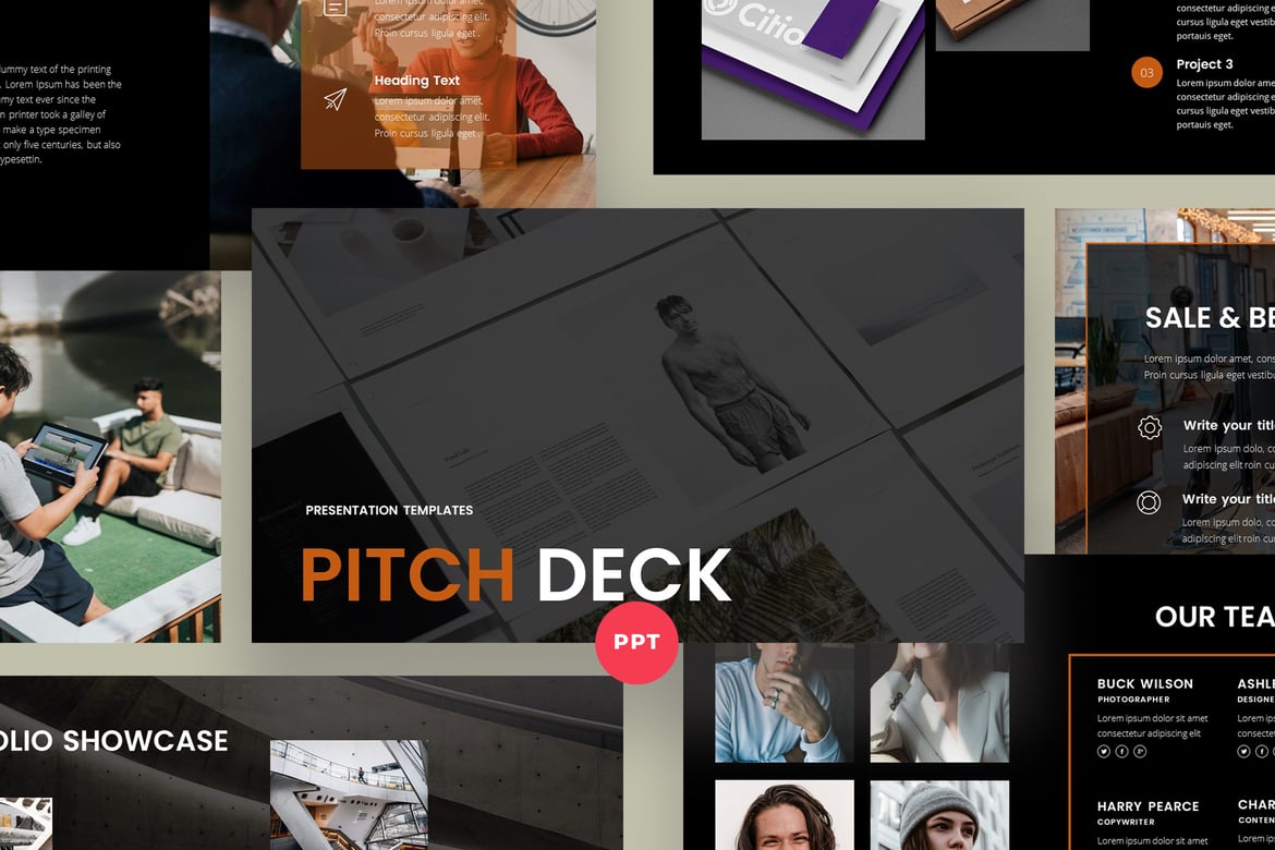 Template PowerPoint PITCH DECK yang Menarik dan Profesional