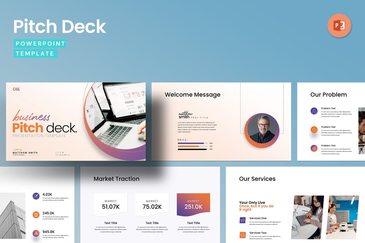 Template Presentasi Pitch Deck yang Profesional dan Menarik