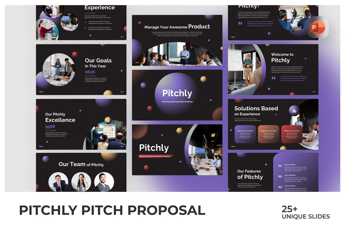 Template Presentasi PowerPoint untuk Proposal yang Menarik