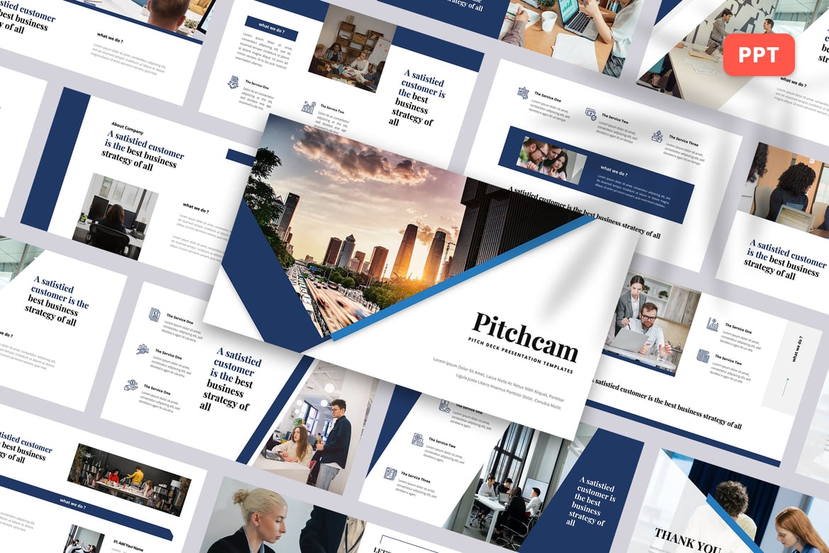 Template Presentasi Pitchcam – Solusi PowerPoint untuk Presentasi Profesional