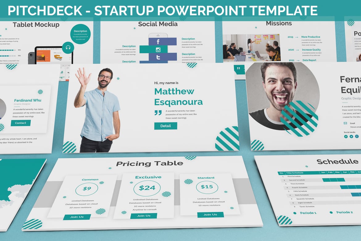 Template Presentasi Pitchdeck - Solusi Powerpoint untuk Startup Anda