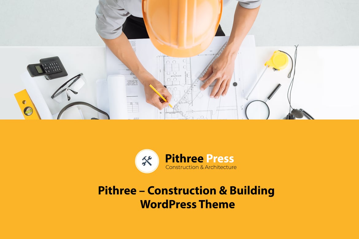 Pithree – Tema WordPress untuk Konstruksi dan Bangunan yang Menarik