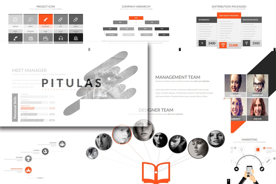 Template PowerPoint Pitoelas - Solusi Presentasi Kreatif Anda