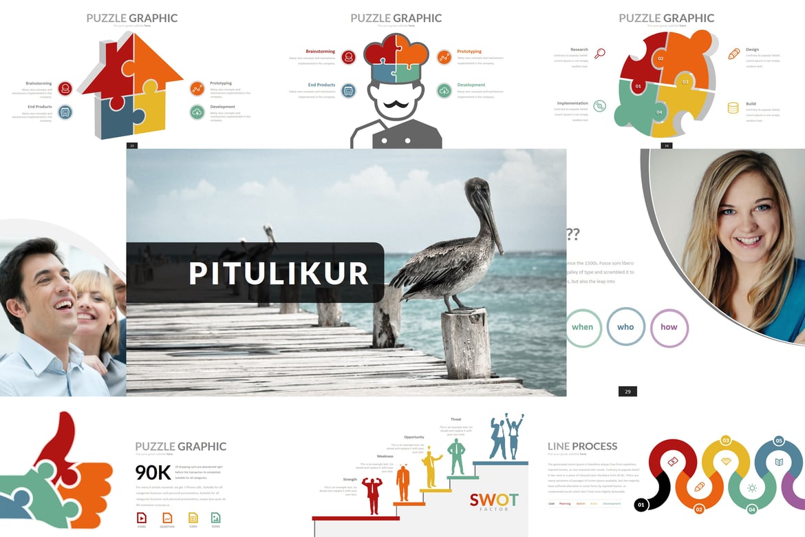 Pitulikur - Template Presentasi PowerPoint Menarik dan Multifungsi