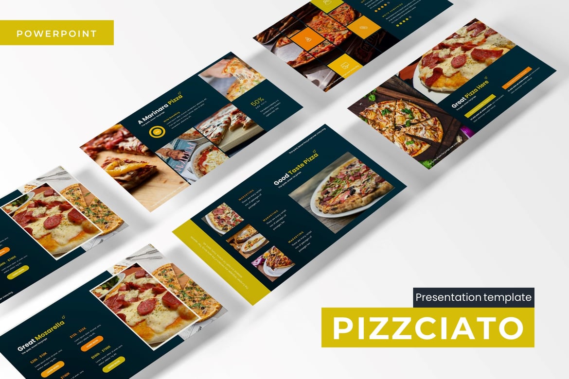 Pizzicato - Template PowerPoint Serbaguna untuk Presentasi Anda