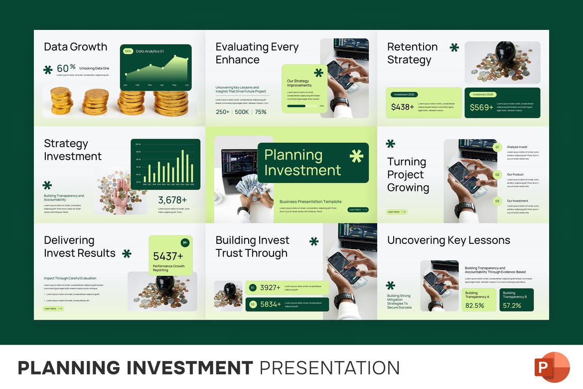 Template Presentasi Investasi yang Efektif