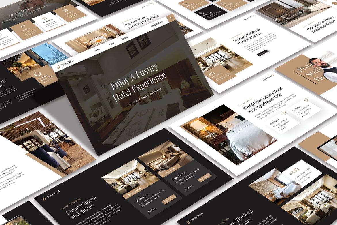 Template Powerpoint Plexus yang Menarik dan Kreatif