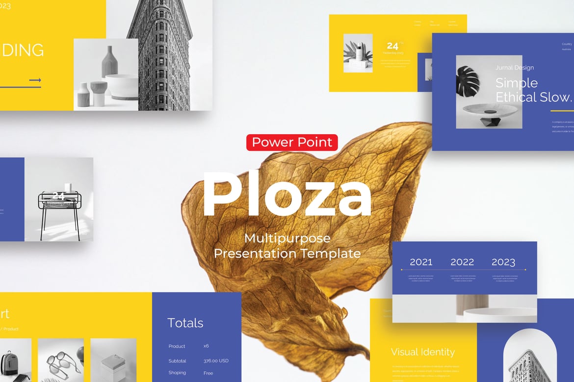 Ploza - Template PowerPoint Serbaguna yang Menarik