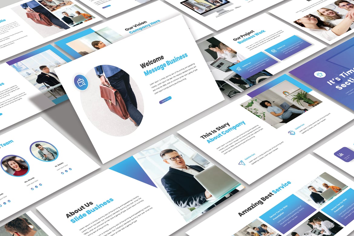Template Powerpoint Bisnis PLUTO yang Menarik dan Profesional