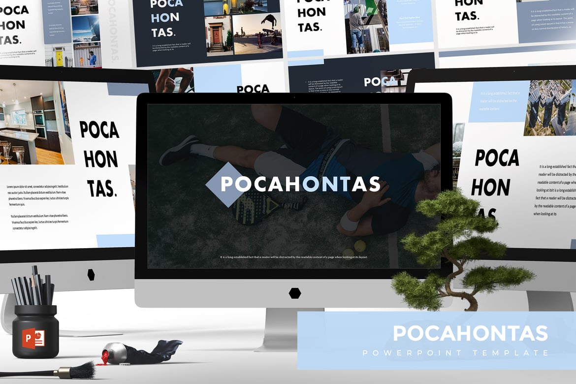 Template Powerpoint Pocahontas - Presentasi Menarik dan Profesional