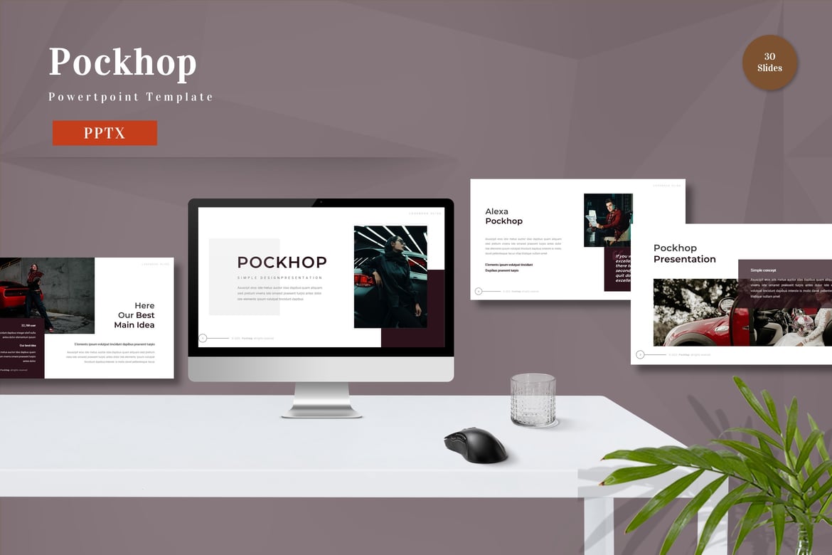 Pockhop - Template PowerPoint Profesional untuk Semua Kebutuhan