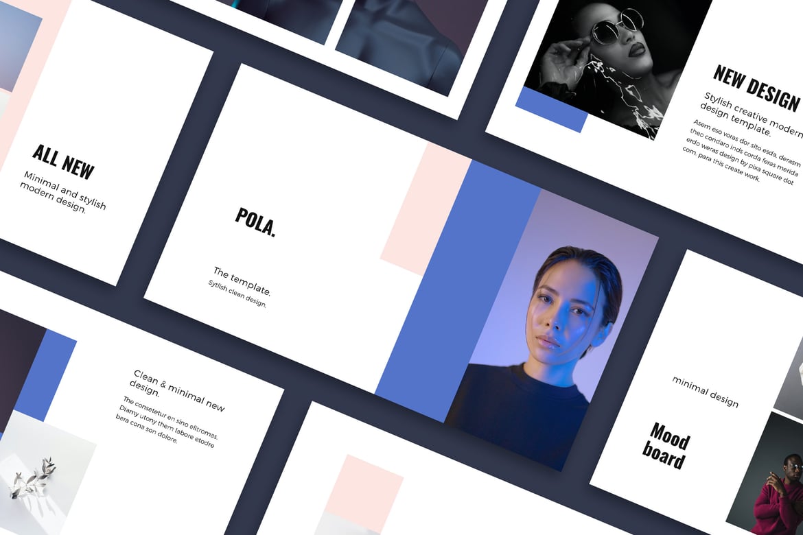 POLA - Template Presentasi PowerPoint Elegan