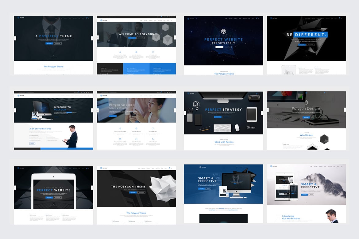 Polygon - Template Website HTML5 Serbaguna dan Responsif