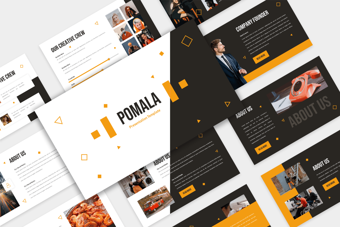 Pomala - Template PowerPoint Kreatif untuk Semua Kebutuhan