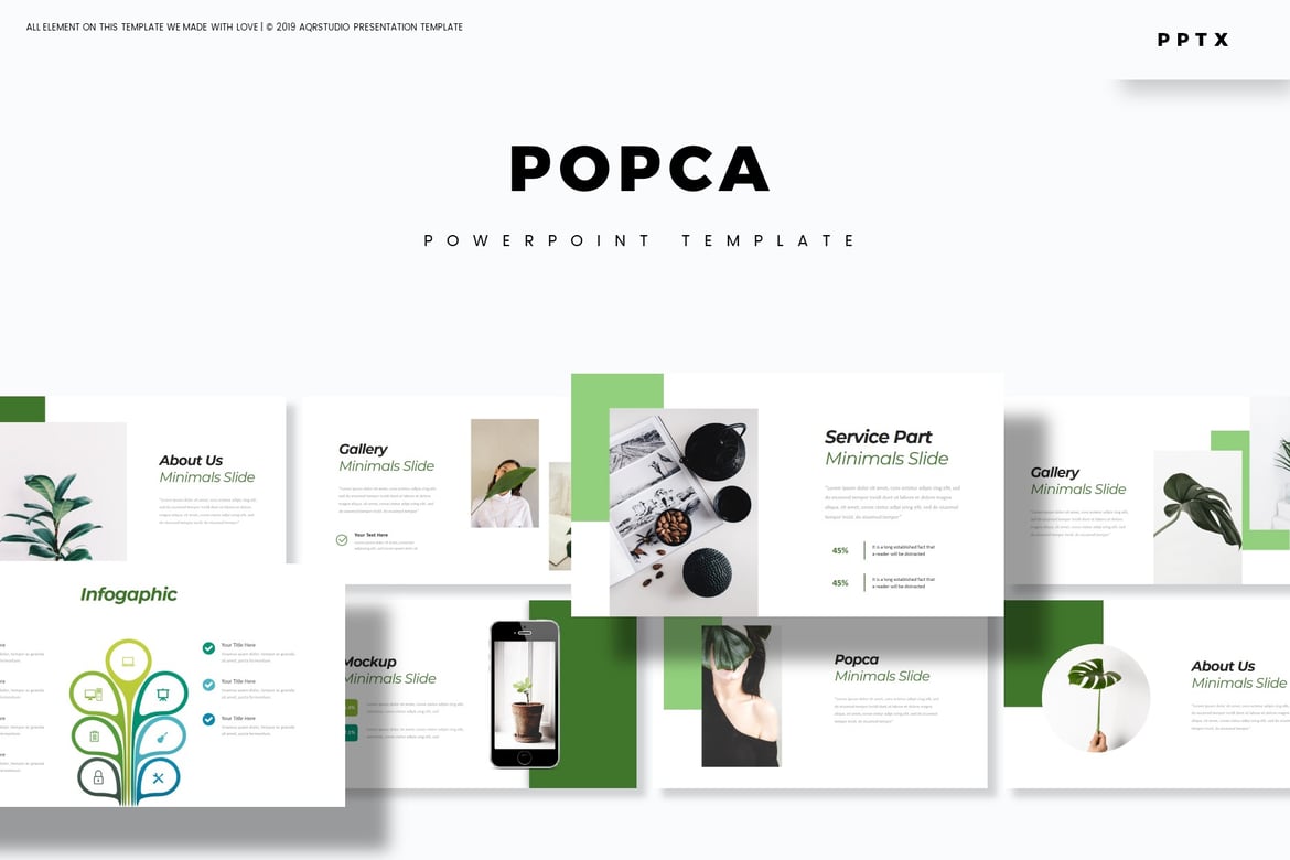 Template PowerPoint Popca - Solusi Presentasi Kreatif untuk Segala Kebutuhan