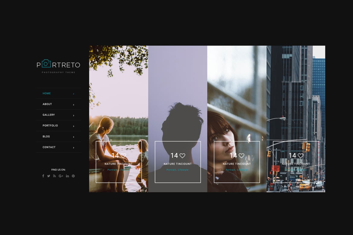 Portreto - Template Website Fotografi & Portofolio yang Menawan