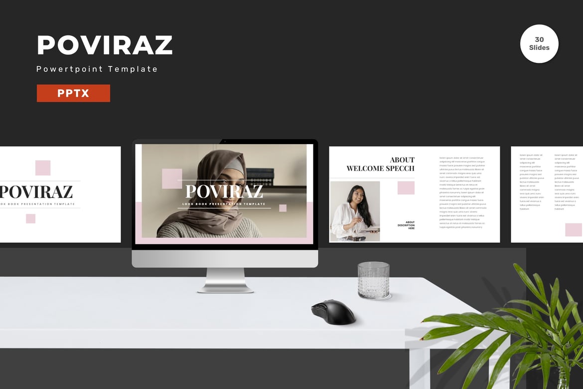 Poviraz - Template Presentasi PowerPoint yang Menarik