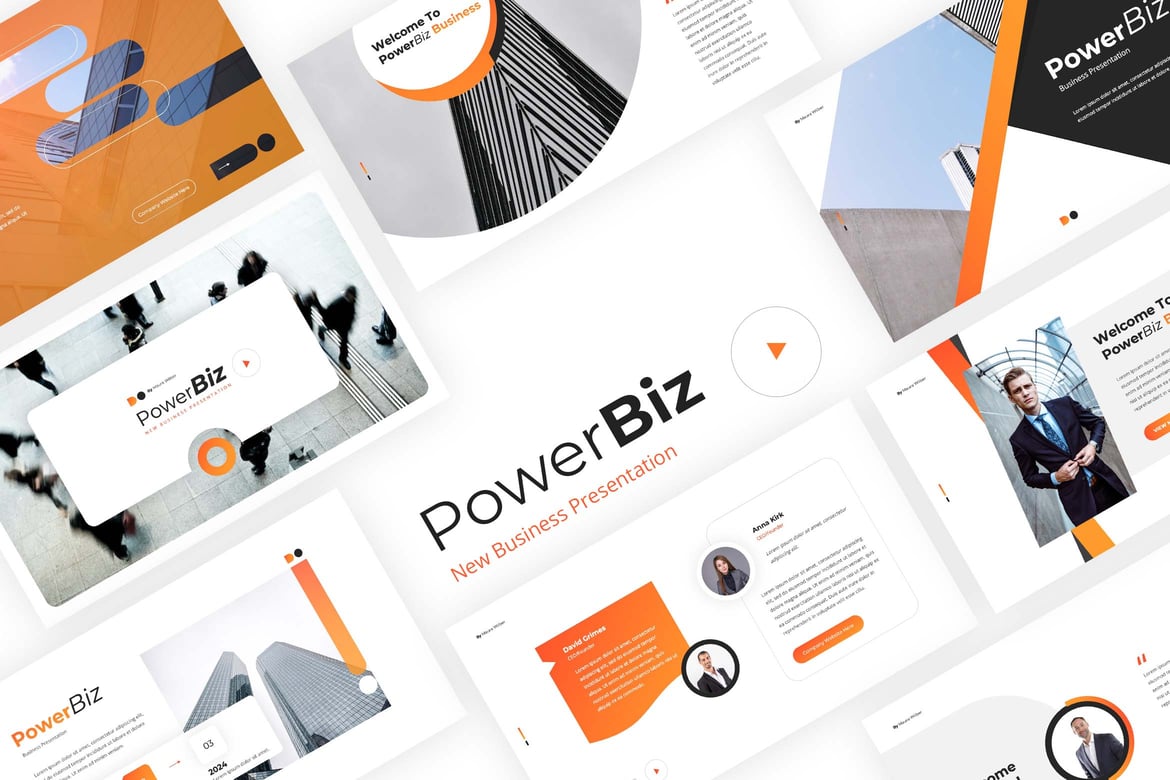 Template PowerPoint Bisnis Terbaru 2023 - PowerBiz