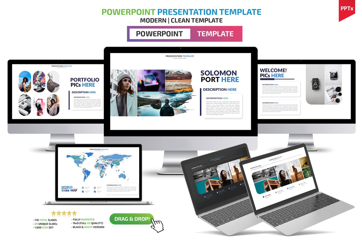 Template Presentasi PowerPoint Profesional dan Menarik