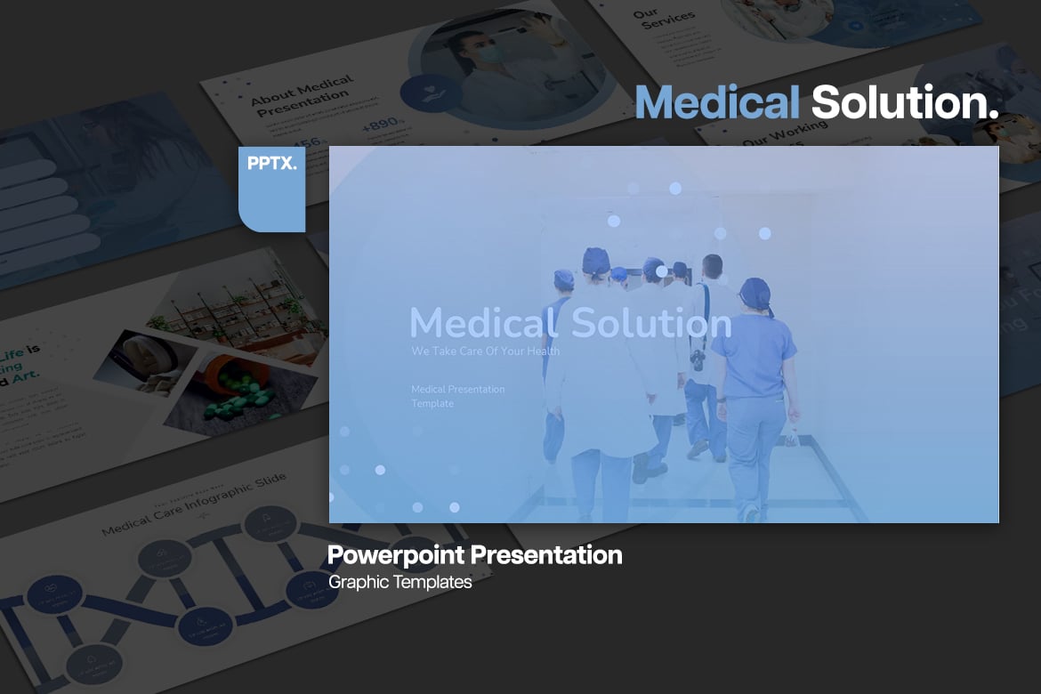 Template Powerpoint Modern - Atherectomy yang Kreatif