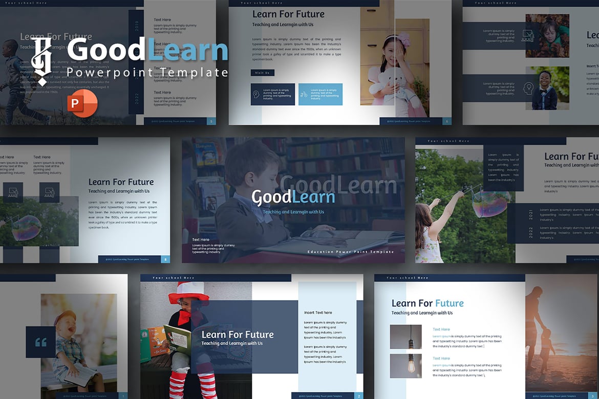 Template Powerpoint Modern - Good Learn